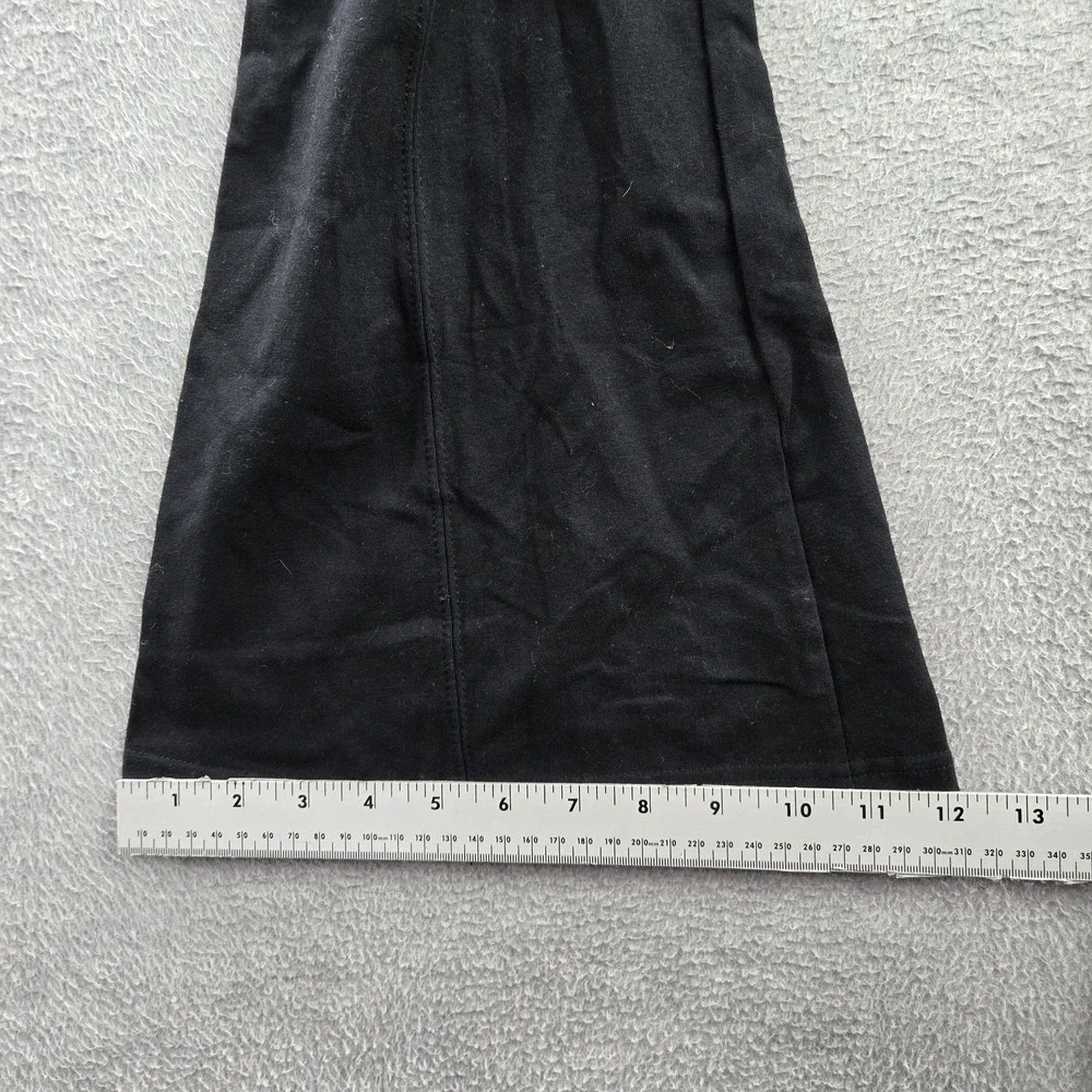 San Francisco 49ers Women Pants L Black NFL Flared Logo‎ Graphic 30